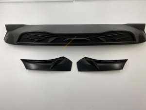 Gwm – accessoires de canon, protection de capot d'injection pour Great Wall Poer 2020 + 3M, ruban adhésif ABS noir mat 3 pièces - Product Image 3