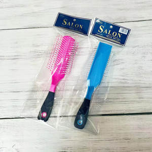Peigne à cheveux en plastique <span class=keywords><strong>pas</strong></span> <span class=keywords><strong>cher</strong></span>, peigne à dents fines pour la coiffure - Product Image 1