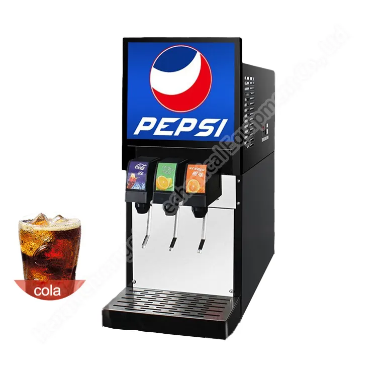 Machine de fabrication de sprite gazéifié Distributeur de boissons Machine à canette de soda Machine à fontaine de cola