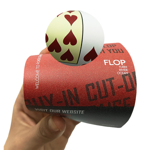 Chất lượng cao tùy chỉnh <span class=keywords><strong>PVC</strong></span> Poker thẻ chơi không thấm nước in logo trên nhựa và giấy với Hộp bao bì độc đáo cho các trò chơi - Product Image 4