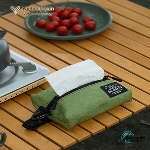 Outdoor tissue <b>storage</b> bag, simple car paper drawer <b>box</b>, <b>camping</b> hanging miscellaneous bag - Product Image 3