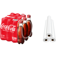 Film thermorétractable PE pour bouteilles d'eau, film rétractable pour eau minérale, film transparent de qualité alimentaire pour emballage de boissons, vente en gros
