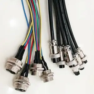 IP65 GX12 GX16 Kabel Connector 2Pin om 8Pin luchtvaart Stekker en Stopcontact Kabel connector