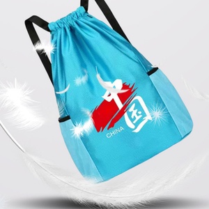 Bolsa de Gimnasio Ligera Nueva de Fábrica, con Logotipo Personalizado, Gran Capacidad, Impermeable, de Oxford, con Cordón, para Deportes, Viajes, Compras y Promociones - Product Image 3