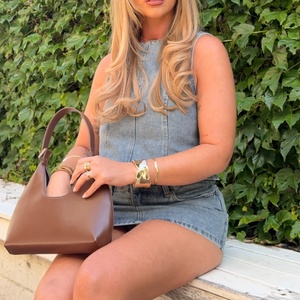 Ensemble de jupes en jean personnalisables 2025 pour femmes – Tenue sexy en denim avec crop top et mini-jupe – Ensemble décontracté deux pièces pour dames - Product Image 2