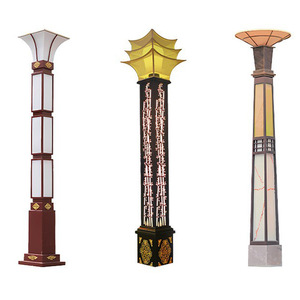 โคมไฟ LED สีขาวอบอุ่น7W สำหรับสนามหญ้าสนามหญ้าสนามหญ้าสนามหญ้าที่ทันสมัยโคมไฟสวนกลางแจ้งไฟถนน IP65กันน้ำ - Product Image 1