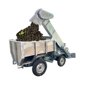 Camion de transport et de nettoyage de fumier en acier inoxydable, idéal pour l'élimination du fumier de chèvres, moutons et bovins – Offre spéciale - Product Image 3