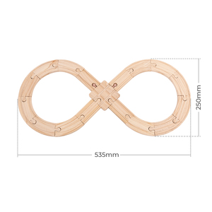 Bằng Gỗ Mầm Non <span class=keywords><strong>Train</strong></span> Set Đồ Chơi Giáo Dục Đồ Chơi <span class=keywords><strong>Train</strong></span> Đường Sắt Theo Dõi Cho Trẻ Em 30 Pcs <span class=keywords><strong>Train</strong></span> Set Bé - Product Image 2