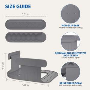 Bed Sheet Holder with Lock Strips Open Corner Heavy Duty <b>Bedsheet</b> Clips with Enhanced Strap No More Loose Sheets - Product Image 4