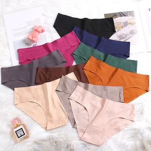NK898 Panties <strong>Naked</strong> and Unrestrained One-piece Ultra-thin Breathable Soft and Non-marking Ice Silk <strong>Girl</strong> Panties - Product Image 1