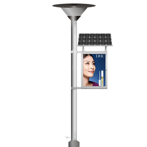 Ứng Dụng Ngoài Trời Không Thấm Nước Năng Lượng Mặt Trời Powered <span class=keywords><strong>LED</strong></span> <span class=keywords><strong>Light</strong></span> <span class=keywords><strong>Box</strong></span> Với Cực - Product Image 5