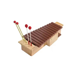 Jouets éducatifs précoces en gros : Piano à main en bois à <span class=keywords><strong>octaves</strong></span>, <span class=keywords><strong>Xylophone</strong></span> arc-en-ciel pour bébé, Instruments de musique - Product Image 6
