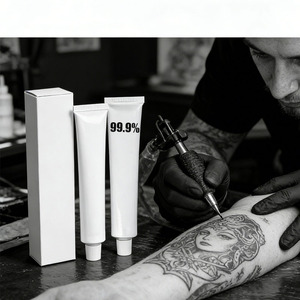 Exclusiva Crema para Tatuajes Línea 2025, Indolora, 99.9%, Colección de Equipos para Tatuajes, Esenciales Profesionales para el Cuidado Posterior del <span class=keywords><strong>Tatuaje</strong></span> para Artistas - Product Image 4