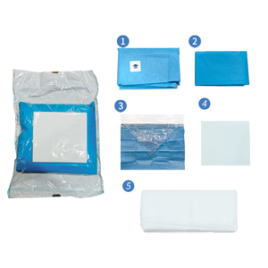 Venta al por mayor desechable <span class=keywords><strong>Tur</strong></span> Urología Paquete médico Sms Tela no tejida estéril <span class=keywords><strong>Tur</strong></span> Urología Conjunto de cortinas quirúrgicas Paquete - Product Image 3