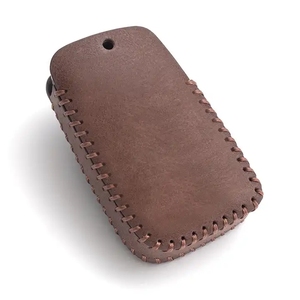<span class=keywords><strong>TX</strong></span> Premium cuir voiture clé couverture voiture porte-clés étui couverture voiture clé sac 3 boutons voiture clé couverture - Product Image 3