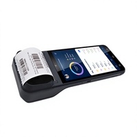 Terminal de point de vente portable Android 14 de 6,26 pouces, 4 Go 32 Go, Octa-core 2,2 GHz, Imprimante thermique 80 mm, Bluetooth/Wi-Fi/USB/NFC, 3600 mAh, 5 MP