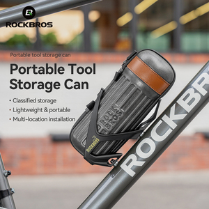 ROCKBROS Boîte de rangement portable pour boîte à outils de réparation de vélo et pièces de réparation de vélo - Product Image 3