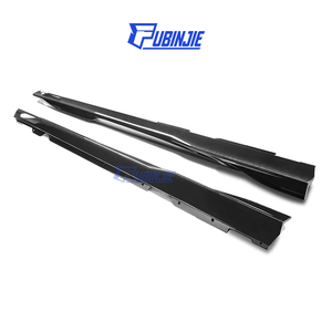 Becquet latéral en fibre de carbone de style SQ de haute qualité pour <span class=keywords><strong>BMW</strong></span> Série <span class=keywords><strong>4</strong></span> berline I4 G26 2021+ Jupes latérales en fibre de carbone - Product Image 4