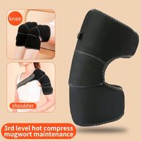 Masseur pour les pieds et les jambes, rechargeable, sans fil, avec coussin chauffant pour les genoux, batterie 1800 mAh, pour les douleurs articulaires des jambes, AS ALL STAR