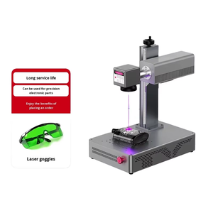 Machine de marquage et de gravure laser UV de bureau entièrement automatique 3W pour cristal, verre, métal, céramique - Product Image 5