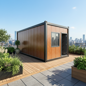 Ventes directes mondiales : <span class=keywords><strong>Maison</strong></span> préfabriquée de type garage double largeur de 40 pieds, robuste, mobile, installation facile, <span class=keywords><strong>maison</strong></span> conteneur écologique en kit plat - Product Image 1