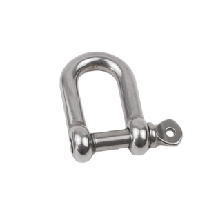 Grillete metálico tipo D Masahiro, con pasador de tornillo métrico M4 a M38, conector de elevación marino - Product Image 5
