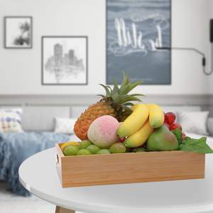 2 paket bambu kapak tutucu tek katmanlı ayakta tip mutfak düzenleyici gıda konteyner ile 5 ayarlanabilir bölücüler tencere kapağı depolama - Product Image 6