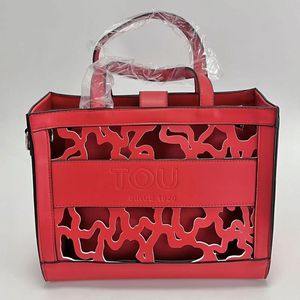 Bolso Tote SLL 2025, Nuevo Diseño Retro con Patrón Calado, Color Sólido, Bolso <span class=keywords><strong>de</strong></span> Mano Elegante - Product Image 3