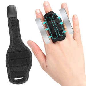 Ayarlanabilir El Alüminyum Plaka Desteği Sabit Parmak Spor Güvenliği Tıbbi Parmak Desteği Sabitleyici Atel İmmobilizasyon Bandajı - Product Image 5