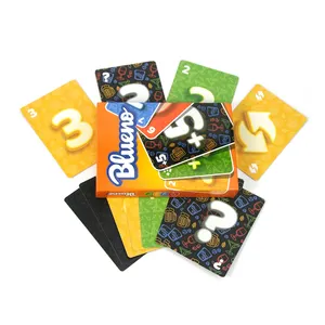 Jogo de cartas clássico com caixa para cartas França 108 cartas, boite de carte de jeu com impressão offset