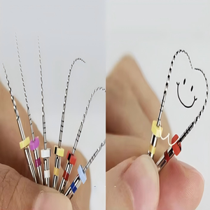 File Dentali Rotanti SC Plus Niti Durevoli 21mm 25mm 31mm per Canali Radicolari, File Endodontici - Product Image 4