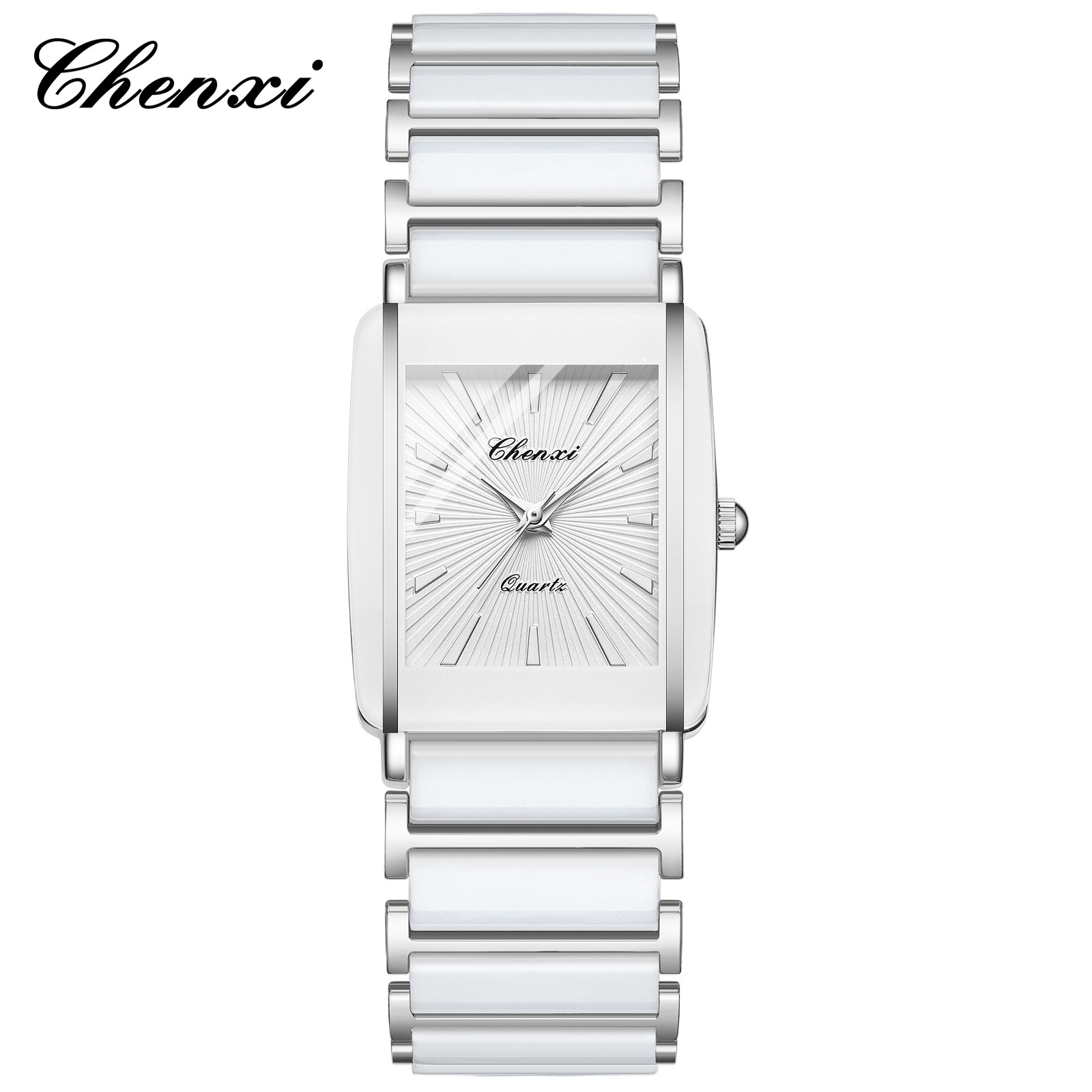 Montre blanche pour hommes