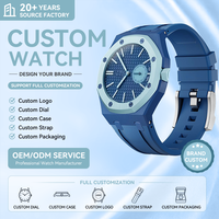Bracelet de montre en silicone personnalisé avec design Sport Loop, 8 couleurs, compatible avec ap swatch ap Royal Pop Strap AP X Swatch Watch