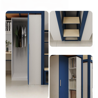 Lit de dortoir scolaire moderne pour étudiants universitaires, lit en fer multifonctionnel avec bureau, taille lit double