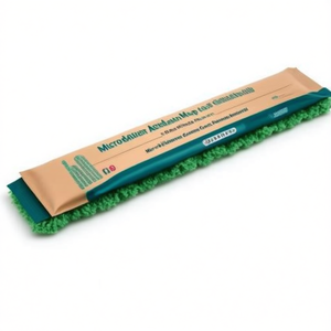 <b>Microfiber</b> <b>Mop</b> Pad 35 Cm Rectangular Green Reusable For Home Floor Cleaning - Product Image 2