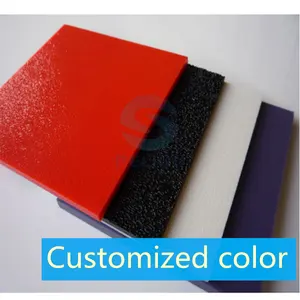 ABS Plastic Sheets Looks Like Carbon Black White Customized Size And Color Anti Slip High Quality Abs Textured Sheet