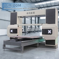 Machine à découper au fil diamanté pour béton, moteur 22 kW, pour la découpe de contournement de blocs de mousse, de céramique, d'isolation, de briques et de granit