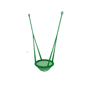 Outdoor Children Swing Flying Saucer Rotate Tree Nest Swing Flying Rope Round Swing Kids Hanging Seat Toys