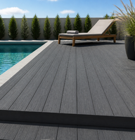 Plancher en composite bois-plastique (WPC) co-extrudé à âme pleine, 138x23mm, résistant à l'usure, pour maison et jardin, directement de l'usine