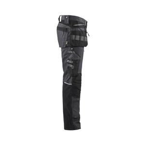 BLAKLADER - 159913439899C150 Pantalon Craftsman avec stretch Gris foncé/Noir-PANTALON DE TRAVAIL EAN 7330509693063 - Product Image 4