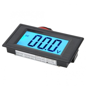 Yb5135db <span class=keywords><strong>Abs</strong></span> Lcd Blauwe Backlight Digitale Display Spanningsmeter <span class=keywords><strong>Tester</strong></span> Dc 0-2V/20V/100V/200V/300V/500V 3-Wire Voltmeter Monitor Nieuw - Product Image 1