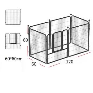 Cina fornitore della migliore qualità piccolo ferro Pet box 60*60 cane gabbia casa 6-pz solido animale modello trasportino per piccoli animali - Product Image 1