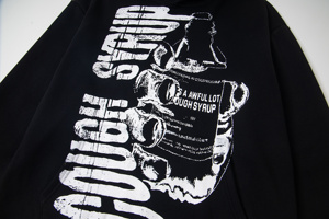 เสื้อสเวตเชิ้ตผ้าฟลีซมีฮู้ดของผู้ชายเสื้อกีฬาผ้าคอตตอนฟลีซทรงหลวมสำหรับ100% - Product Image 2