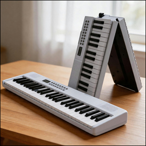 <span class=keywords><strong>Clavier</strong></span> portable BD-889, <span class=keywords><strong>piano</strong></span> 61 touches, orgue électrique pliable, instruments de musique pour débutants, personnalisation possible - Product Image 1