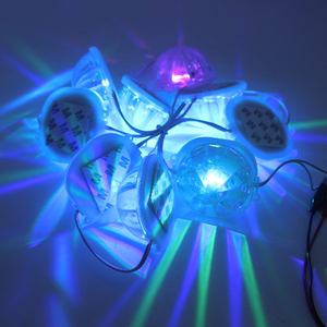 3 Вт RGB мигающий светодиодный модуль с большим объективом-DC12V для игрушечного автомобиля/мотоцикла/грузовика, декоративные огни для украшения автомобиля - Product Image 6