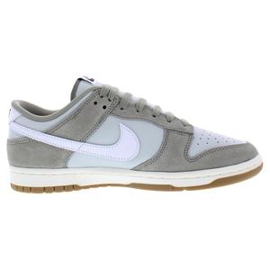 Scarpe stringate da uomo Dunk Low Retro, colori Light Silver, White, Army, comode per lo skateboard - Product Image 2