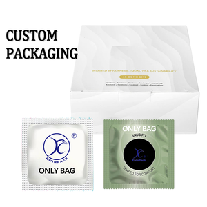 Kunden spezifische Laminated Material Shades und Easy Tear Plastikfolie Kunststoff Kondom Verpackung Kondom Verpackungs tasche PE Sachet Pouch - Product Image 2
