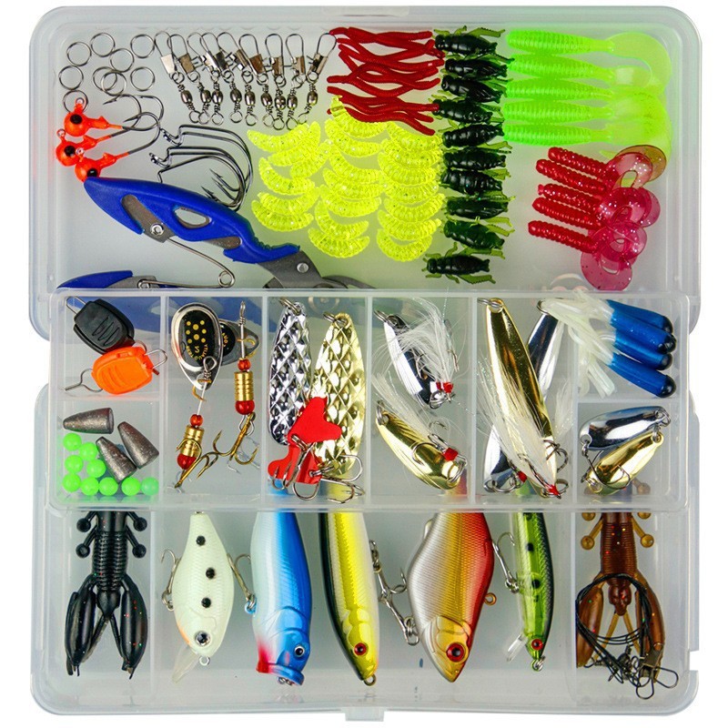 Ensemble de 120 leurres : 400g