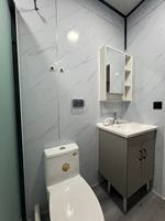 Maison conteneur modulaire en acier, villa et hôtel préfabriqués, design moderne pliable, entièrement meublé avec structure en acier galvanisé et aluminium