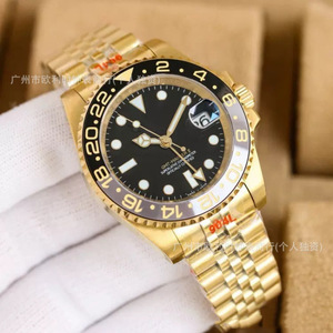 Reloj Mecánico Automático Luminoso para Hombre, Serie Laojia Greenwich <span class=keywords><strong>Cola</strong></span> Ring Pepsi Ring, Resistente al Agua, para Buceo - Product Image 6